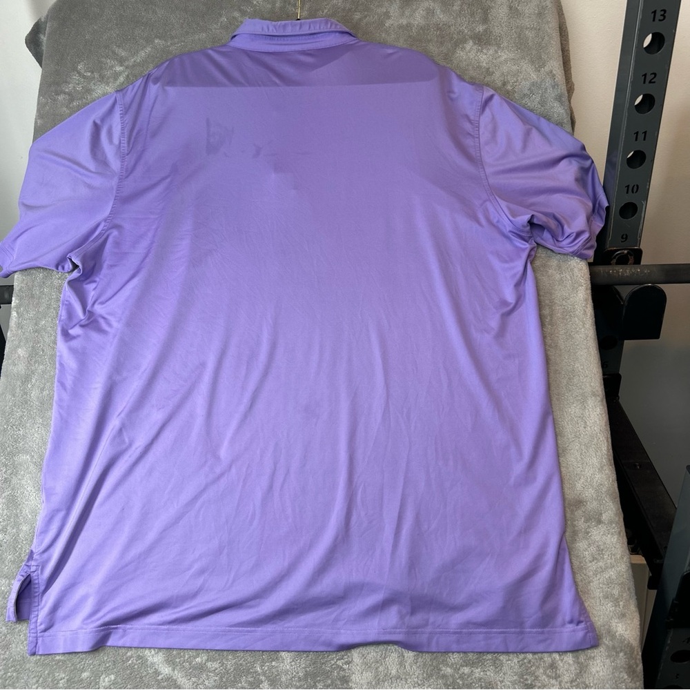Peter Millar Summer Comfort Golf Polo Shirt Men's 2XL Purple - Picture 9 of 16